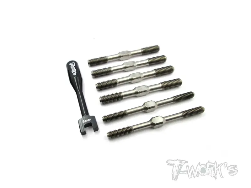 Tb-077 Titanium Turnbuckle Set  For Hot Bodies D815 1