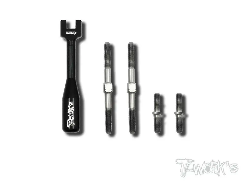 Tb-079 64 Titanium Turnbuckle Set ( For Xray X12/X12'16/X12'17/X12'18 Us/X12'18-Eu 2019 Eu/Us) 1