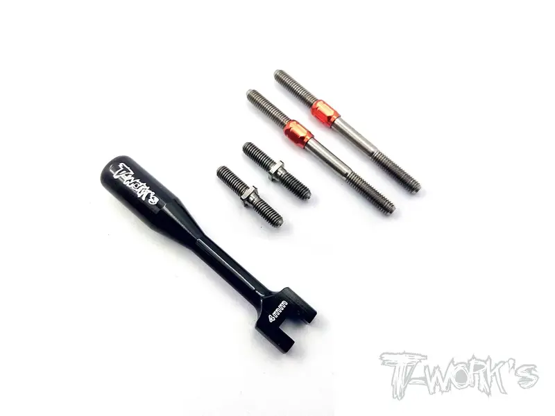 Tb-079H Hybrid  Titanium Turnbuckle Set (  For Xray X12 /X12'16/X12'17/X12'18 Eu/X12'18 Us 2019 Eu/Us) 1