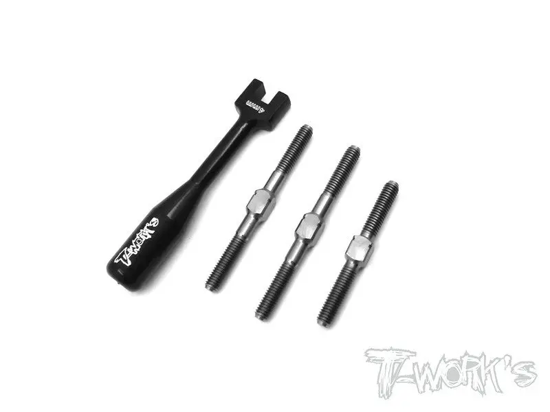 Tb-080 64 Titanium Turnbuckle Set For Xray X1 1
