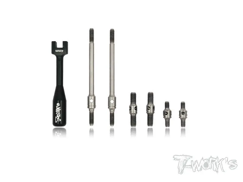 Tb-082 Titanium Turnbuckle Set For Hb R8 1