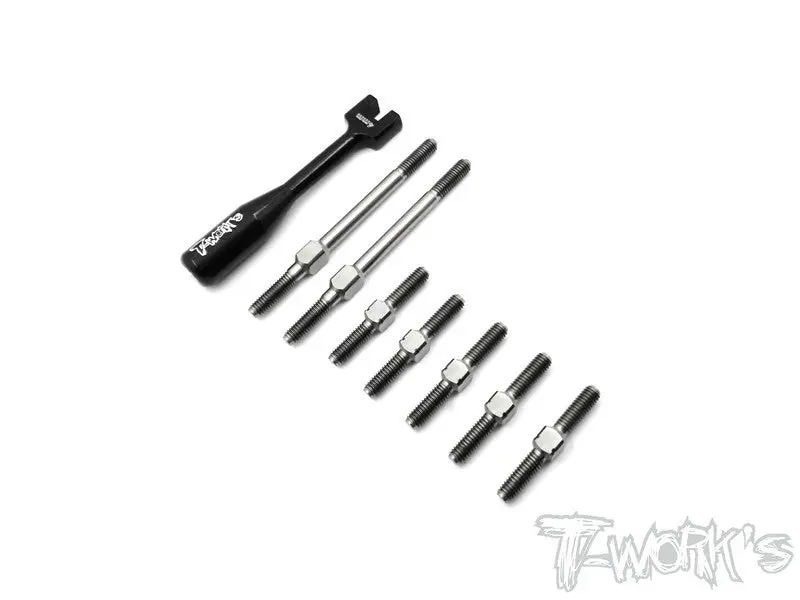 Tb-087 64 Titanium Turnbuckle Set ( For Serpent 748Wc/Tq/E ) 1
