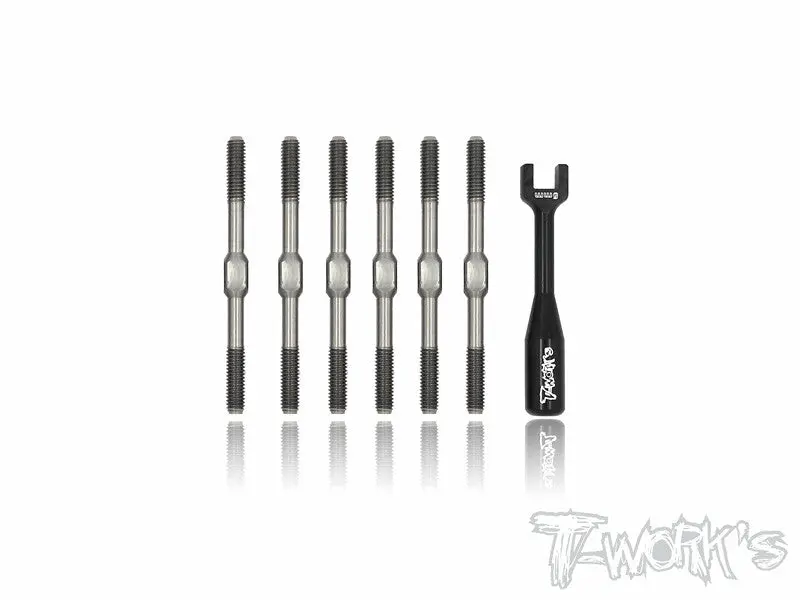 Tb-094 64 Titanium Turnbuckle Set For Tekno Eb48sl/Sct410.3 1