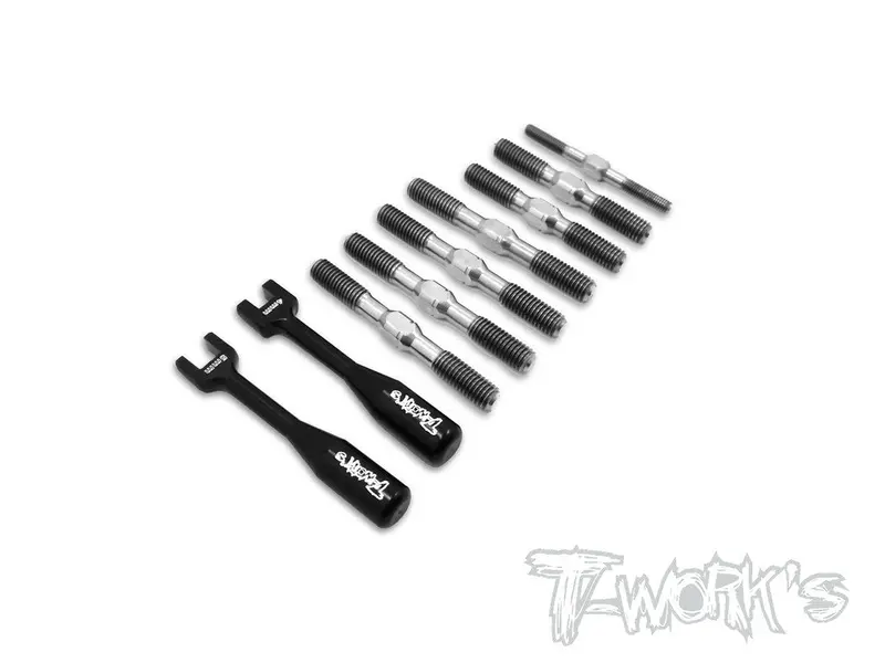 Tb-101 64 Titanium Turnbuckle Set ( For Serpent Cobra Srx8 ) 1