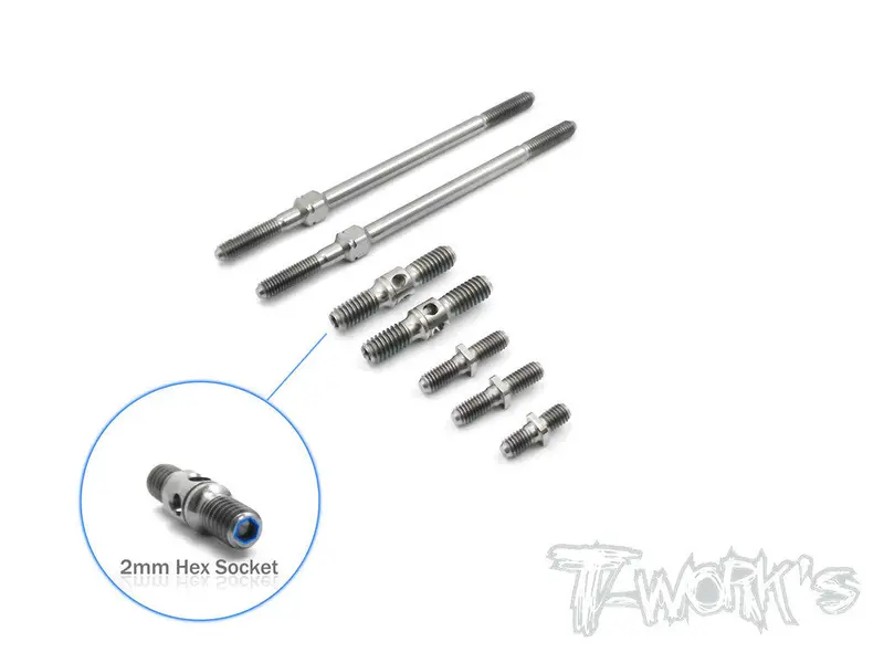 Tb-105 64 Titanium Turnbuckle Set For Arc R8.0 2016 1