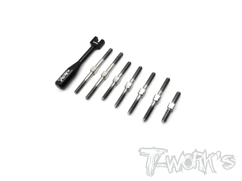 Tb-108  64 Titanium Turnbuckle Set  For Schumacher Mi6 1