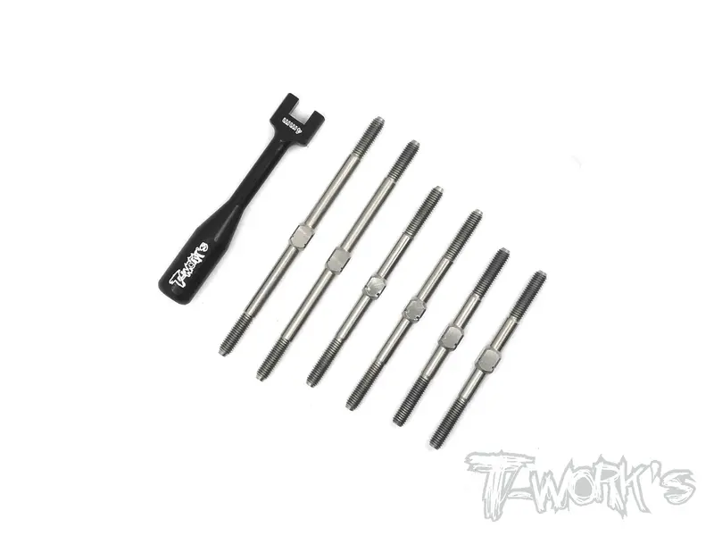 Tb-114  64 Titanium Turnbuckle Set For Schumacher Cougar Kf2/Kr 1