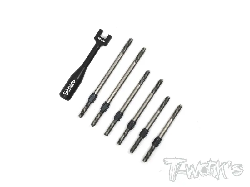 Tb-114H  64 Titanium Turnbuckle Set For Schumacher Cougar Kf2/Kr 1