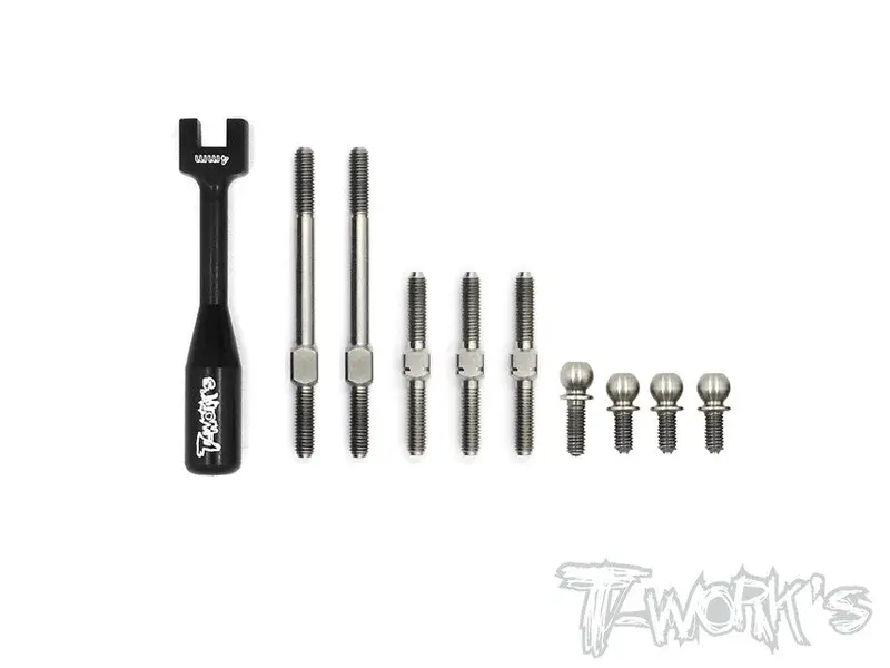 Tb-115  64 Titanium Turnbuckle Set ( For Xray Nt1 2016 ) 1