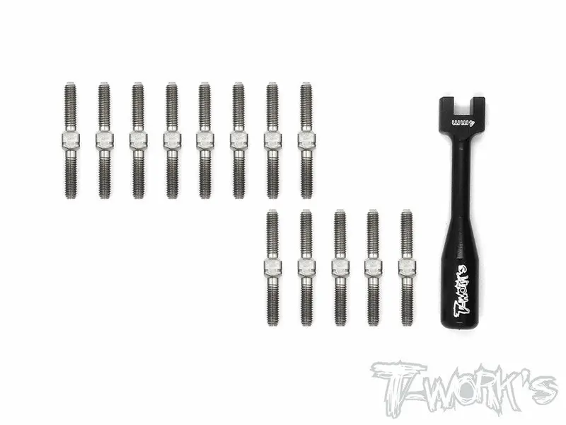 Tb-116  64 Titanium Turnbuckle Set  For Serpent Project 4X 1
