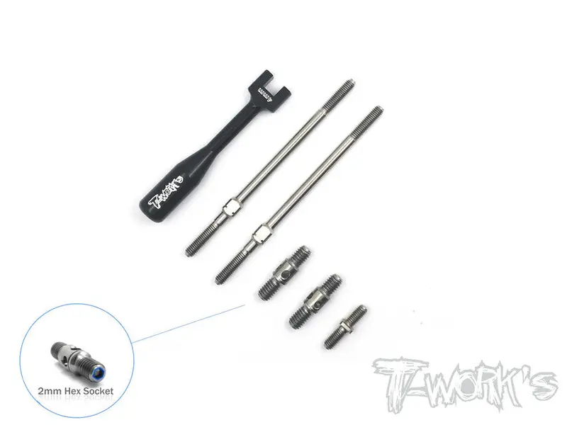 Tb-117 64 Titanium Turnbuckle Set ( For Arc R80 2016 ) 1