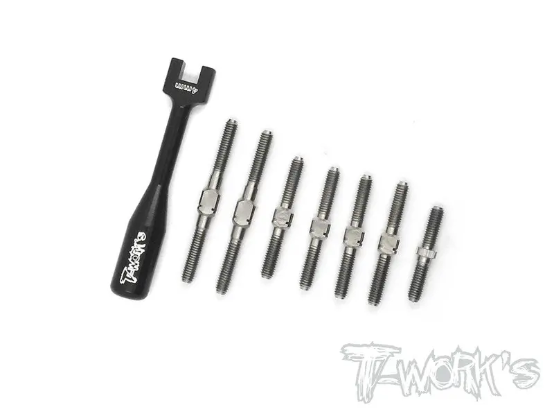 Tb-118 64 Titanium Turnbuckle Set ( For Arc R11 ) 1