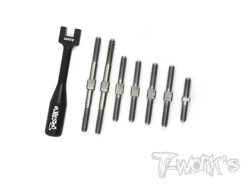 Tb-119 64 Titanium Turnbuckle Set ( For Arc R11w ) 1
