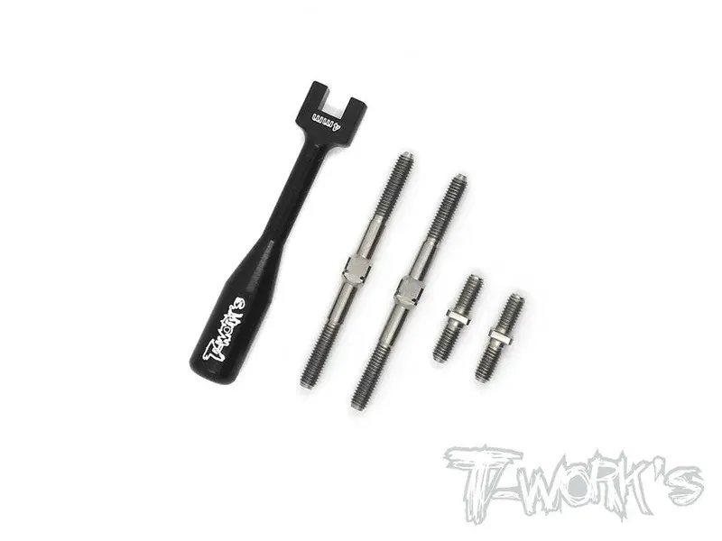 Tb-120 64 Titanium Turnbuckle Set ( For Rapide P12-2016 ) 1