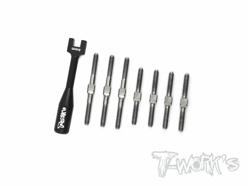 Tb-121 64 Titanium Turnbuckle Set  For Destiny Rx-10S 1