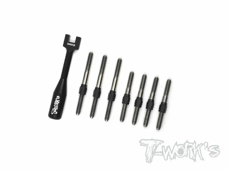 Tb-121H Hybrid Titanium Turnbuckle Set For Destiny Rx-10S 1