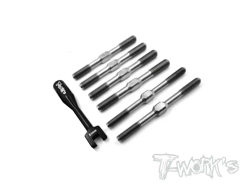 Tb-122 Titanium Turnbuckle Set  For Hb Rgt8 1