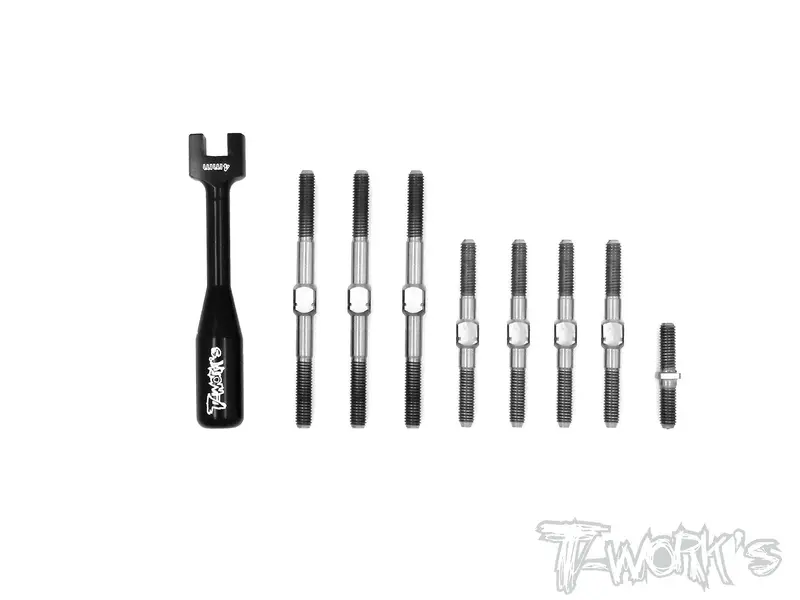Tb-125 64 Titanium Turnbuckle Set ( For Vbc Wildfire D09 ) 1