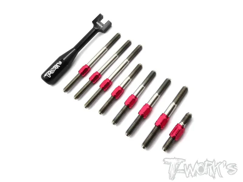 Tb-125H Hybrid Titanium Turnbuckle Set For Vbc Wildfire D09 1