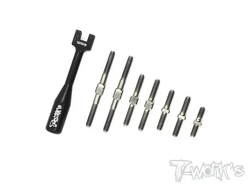 Tb-126 64 Titanium Turnbuckle Set ( For Yokomo Yd2 / Yd-2 Ex ) 1