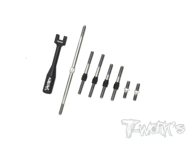 Tb-127H Hybrid Titanium Turnbuckle Set For Yokomo Yd-4 1
