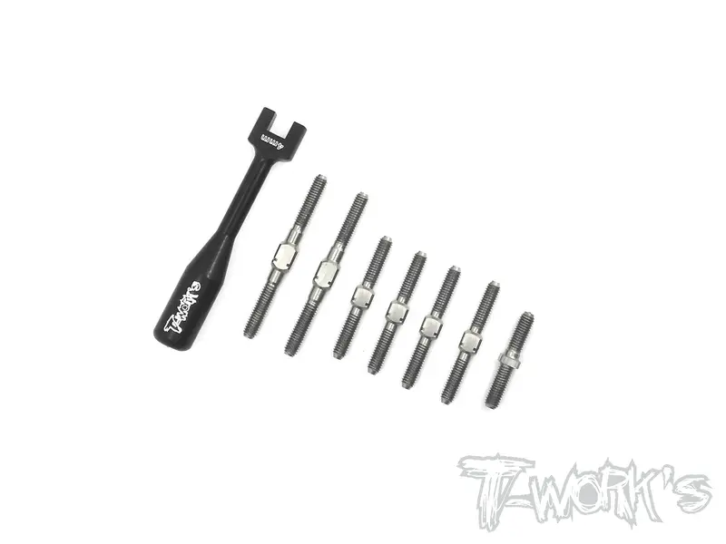 Tb-129 64 Titanium Turnbuckle Set For Arc R11 2017 1