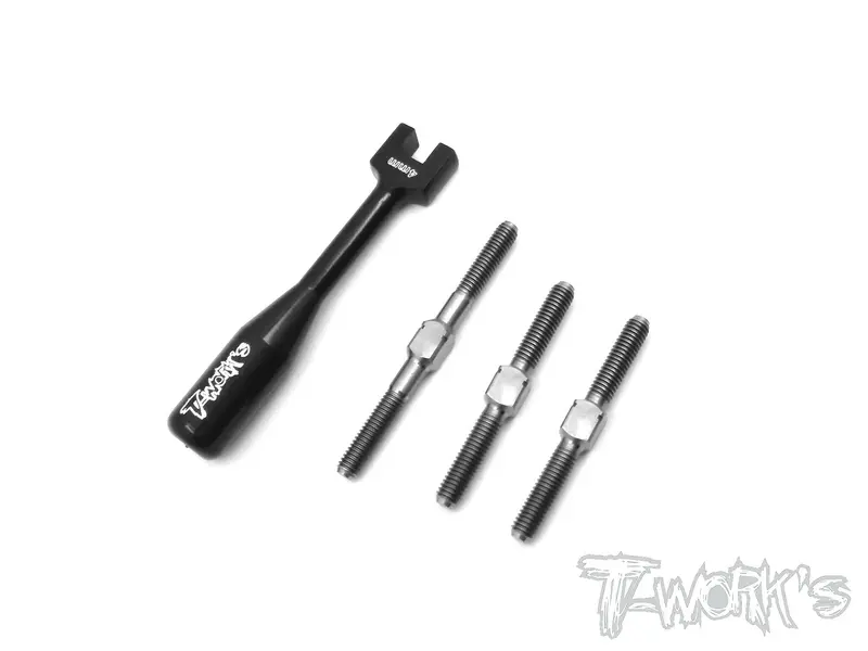 Tb-130 64 Titanium Turnbuckle Set For X1 2017 1