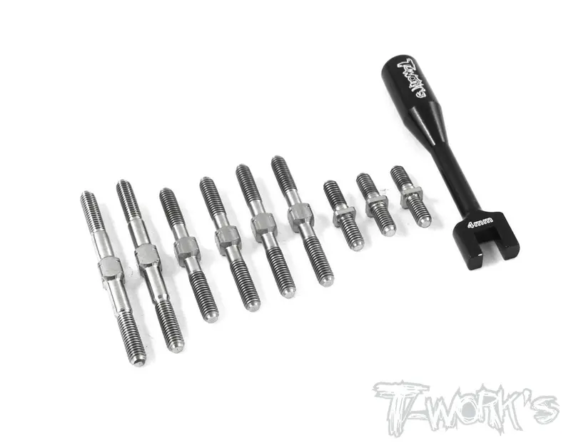Tb-131  64 Titanium Turnbuckle Set ( For Yokomo Bd8 ) 1