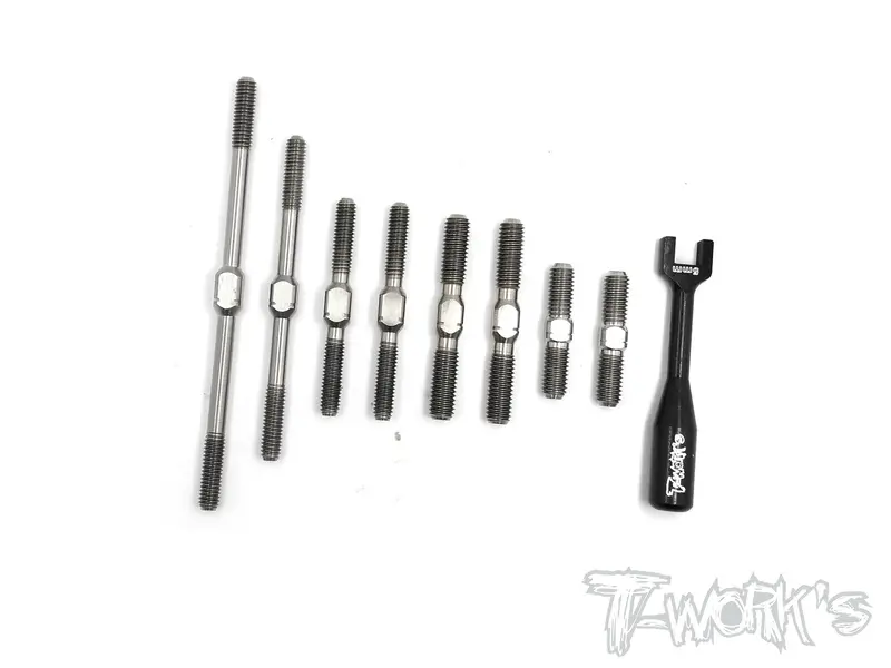 Tb-137 64 Titanium Turnbuckle Set For Kyosho Inferno Gt2 1