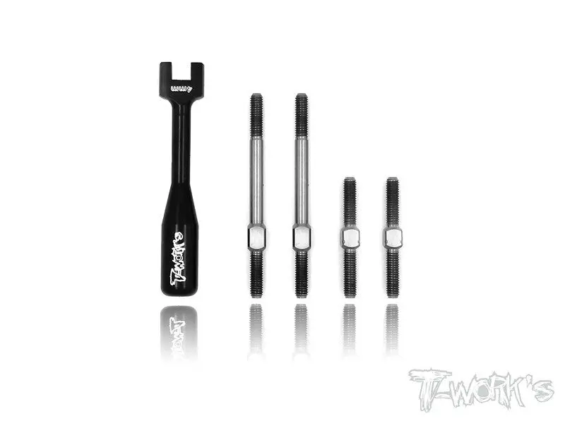 Tb-140 64 Titanium Turnbuckle Set For Xray Nt1 2017 1