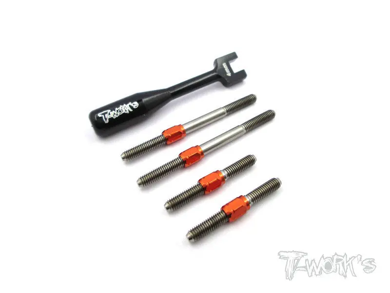 Tb-140H Hybrid Titanium Turnbuckle Set For Xray Nt1 2017 1