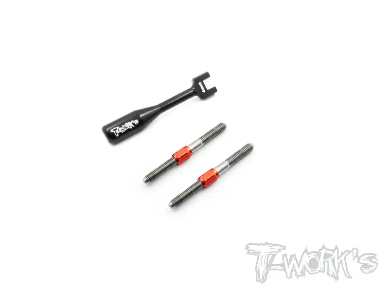 Tb-141H Hybrid Titanium Turnbuckle Set ( For Serpent S120lt-Lr ) 1