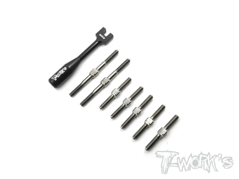 Tb-142 64 Titanium Turnbuckle Set ( For Infinity If14 ) 1