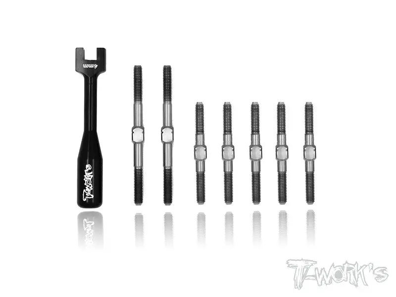 Tb-146 64 Titanium Turnbuckle Set ( For Vbc Ff17 ) 1