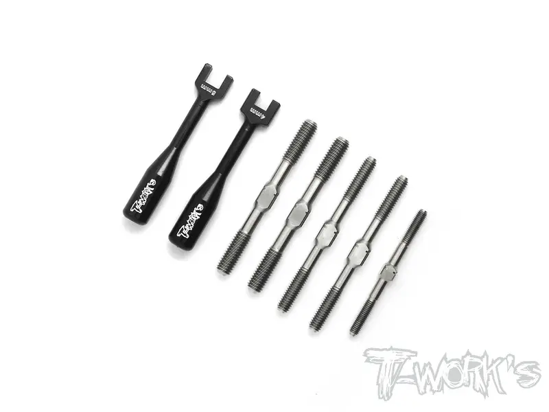 Tb-148 64 Titanium Turnbuckle Set ( Xray Xb8e 2017 ) 1