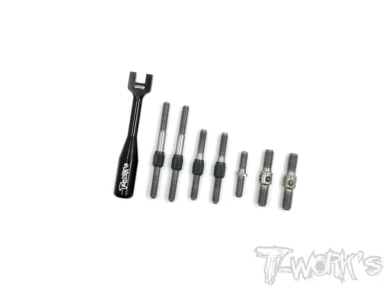 Tb-149H Hybrid Titanium Turnbuckle Set ( For Mugen Mtc1 ) 1