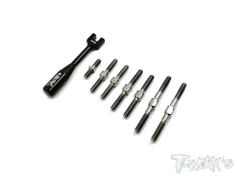 Tb-154 64 Titanium Turnbuckle Set For Yokomo Yd-2 Tc 1