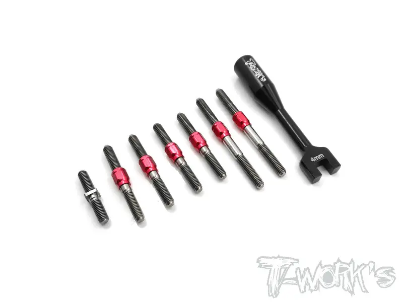 Tb-158H Hybrid Titanium Turnbuckle Set  For Xpress Execute Xq1 1