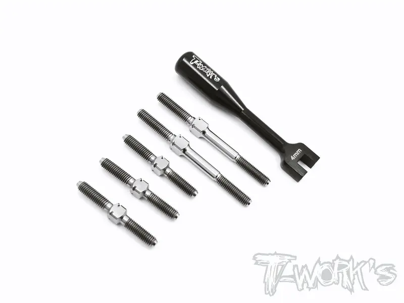 Tb-166	64 Titanium Turnbuckle Set ( For Xray Nt1 2018/Nt1 2023 ) 1