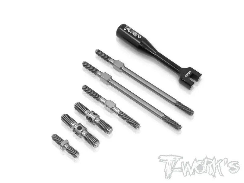 Tb-170 64 Titanium Turnbuckle Set For Serpent  988 Viper 1