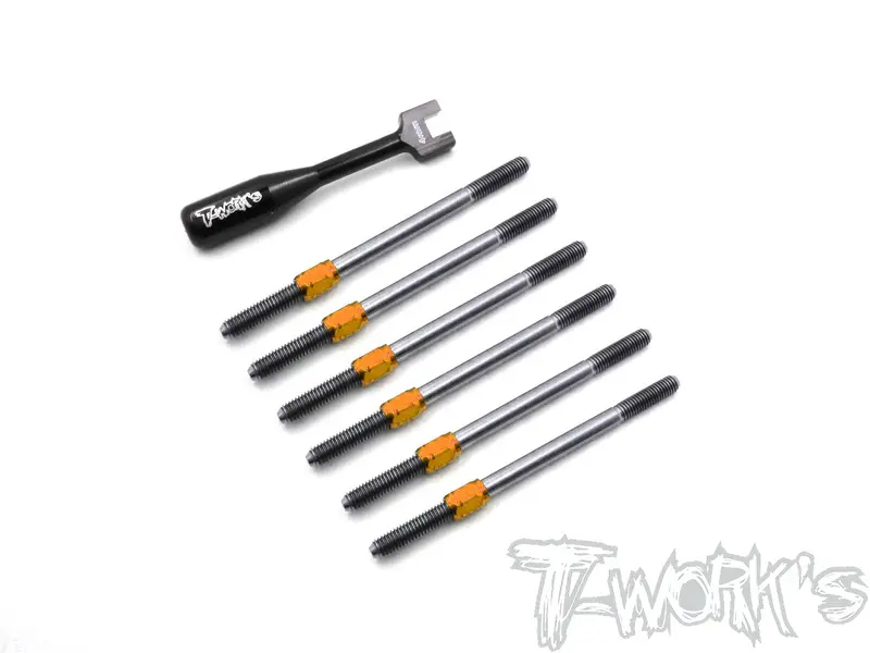Tb-173H Hybrid Titanium Turnbuckle Set  ( Xray Xb2c 2019) 1