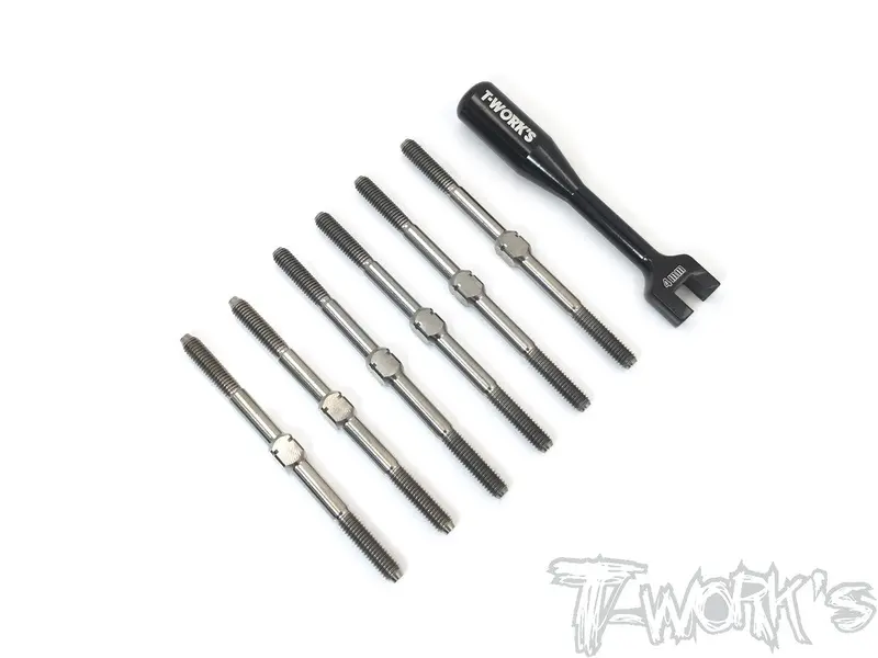 Tb-189 64 Titanium Turnbuckle Set ( For Yokomo Yz-2 Cal 3 ) 1