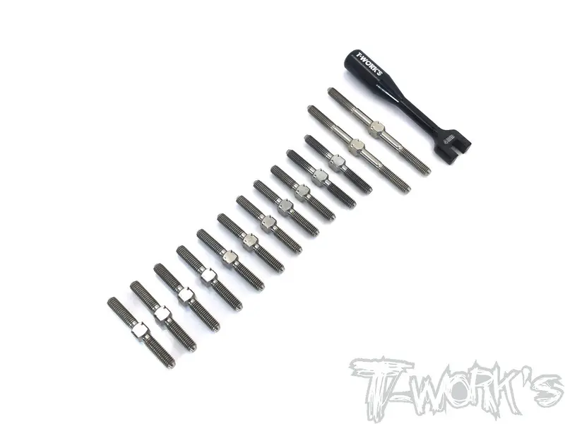 Tb-198	64 Titanium Turnbuckle Set (For Awesomatix A800mmx / A800fx  ) 1