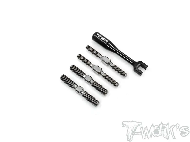 Tb-206 64 Titanium Turnbuckle Set ( For Sworkz S35-4E ) 1