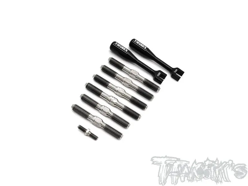 Tb-210 64 Titanium Turnbuckle Set ( For Serpent Srx8gte ) 1