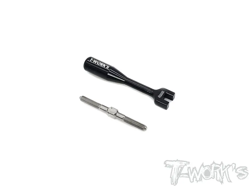 Tb-217 64 Titanium Turnbuckle Set  ( For Tamiya Formula E Gen2 Car Tc-01 ) 1