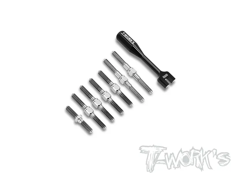 Tb-218 64 Titanium Turnbuckle Set ( For Yokomo Bd10/Bd10 Lc ) 1