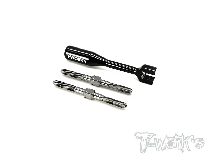 Tb-220 64 Titanium Turnbuckle Set ( For Awesomatix A12 ) 1