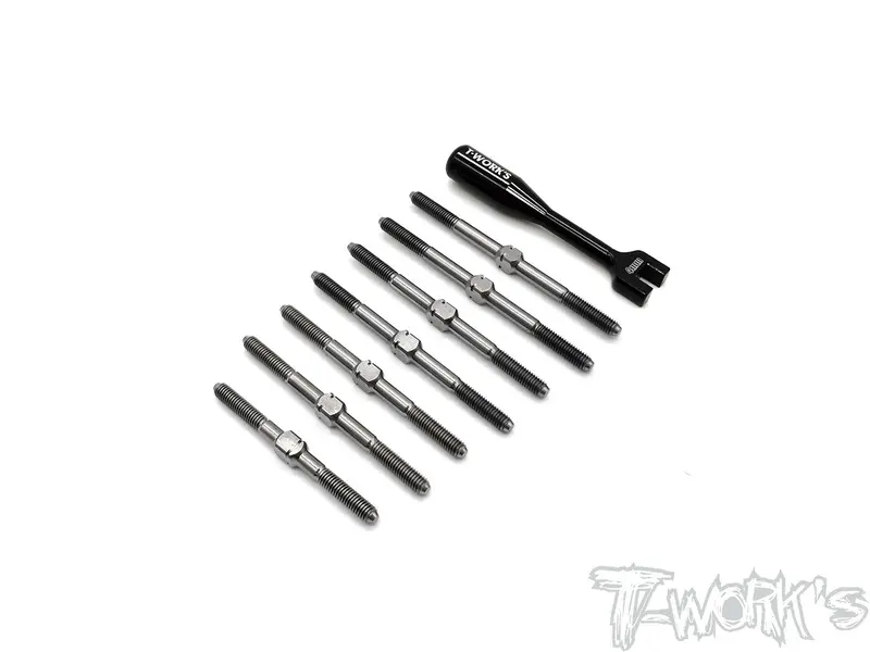 Tb-222 64 Titanium Turnbuckle Set ( For Yokomo Yz-4 Sf2 ) 1