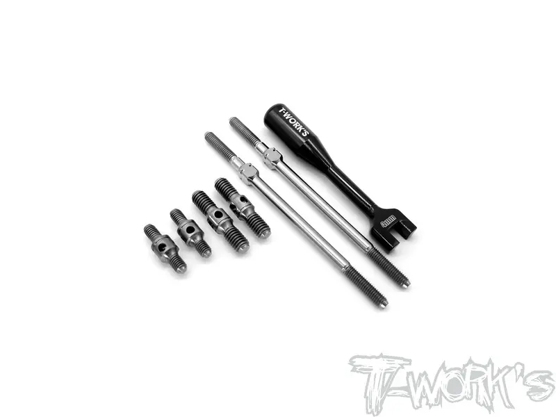 Tb-233 64 Titanium Turnbuckle Set ( For Infinity If18-2  ) 1